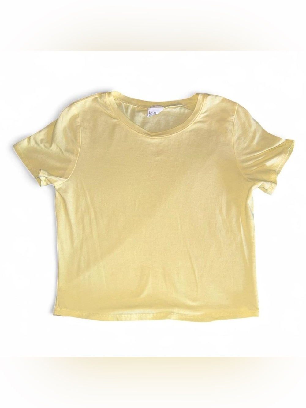 Classic Lightweight Yellow Short-Sleeve Tee